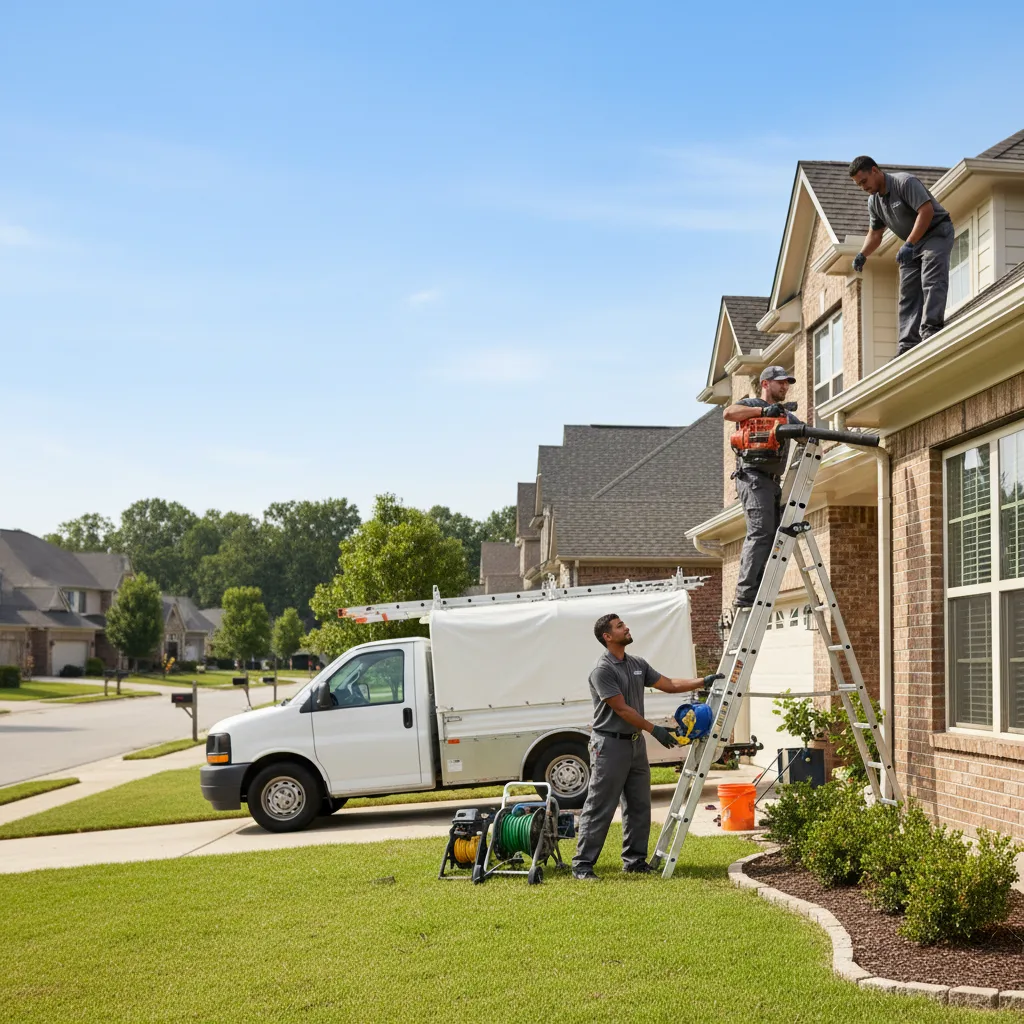 Home Gutter Service in Brusly, LA near me